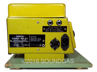 BINSON ECHOREC B2 (Baby 2) - Fully-Restored