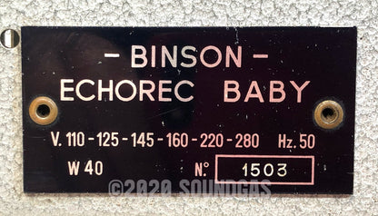 Binson Echorec Baby