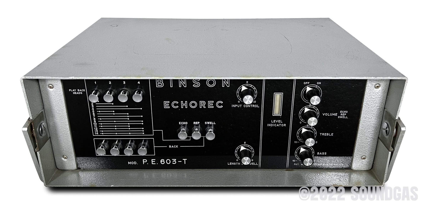 Binson Echorec PE 603 T Studio - SuperSlow Varispeed / Wet Only