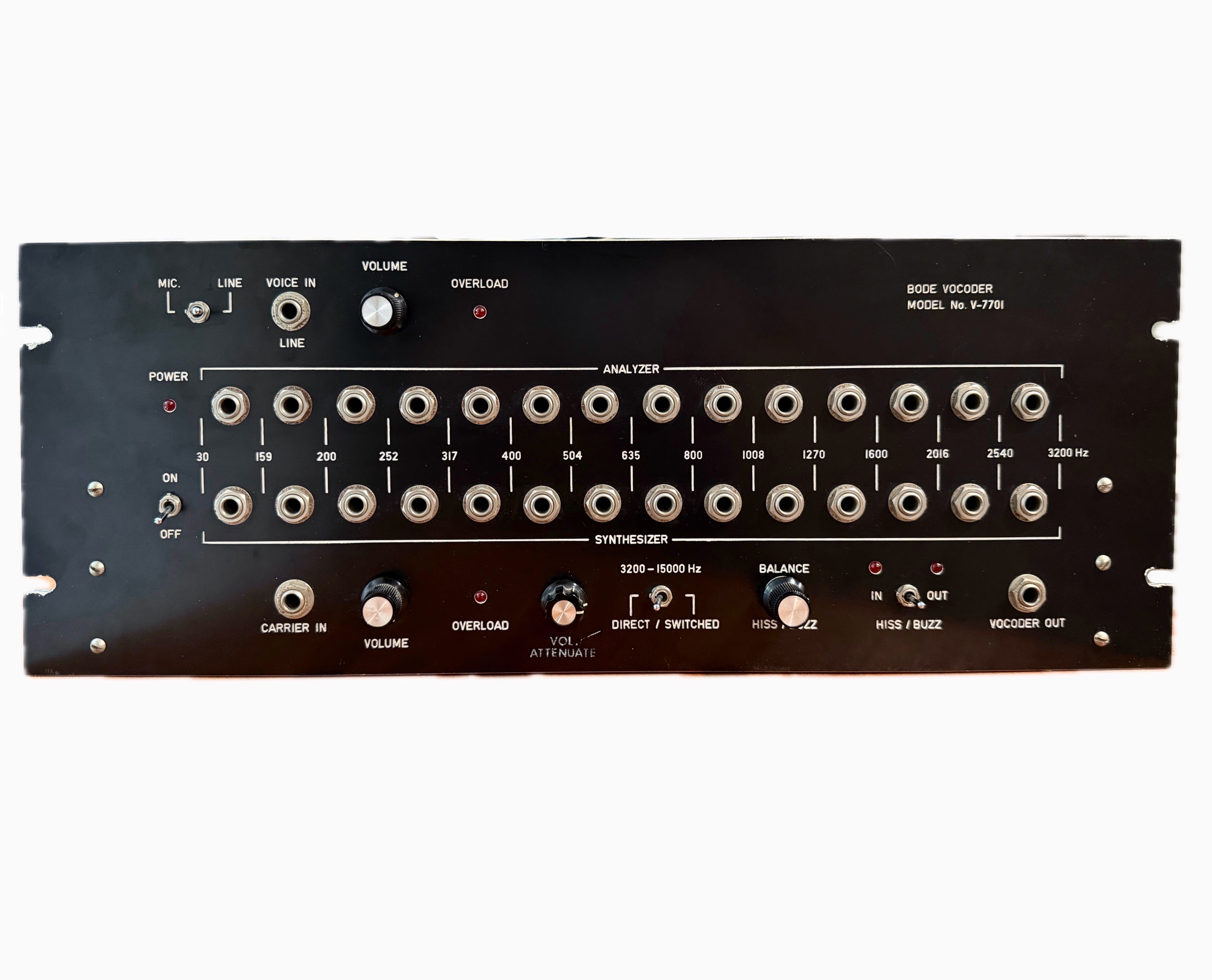 Bode Vocoder model V-7701