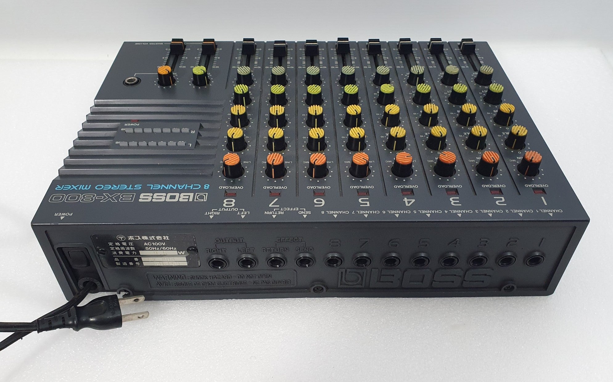 BOSS BX-600 ステレオミキサー 汚らしい