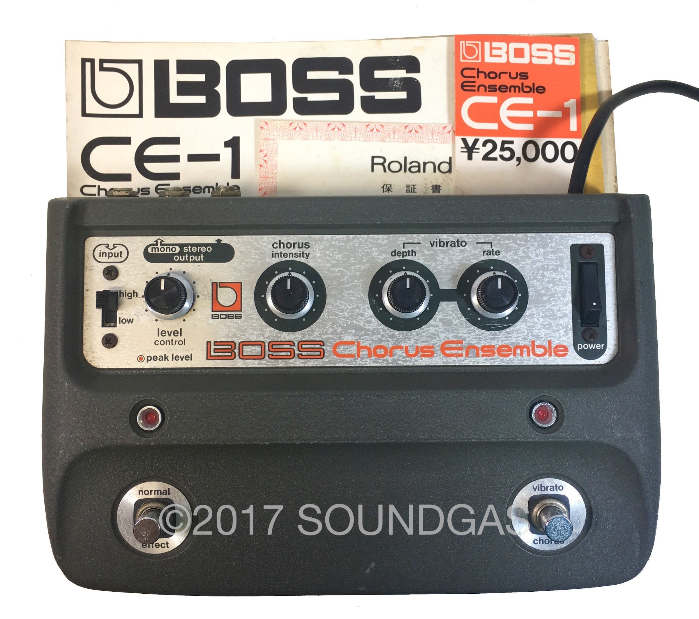 Boss CE-1 Chorus Ensemble + Box FOR SALE – Soundgas