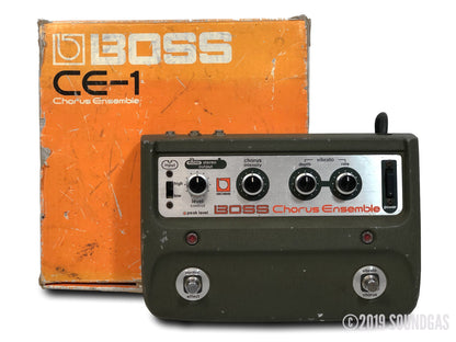 Boss CE-1 Chorus Ensemble + Box