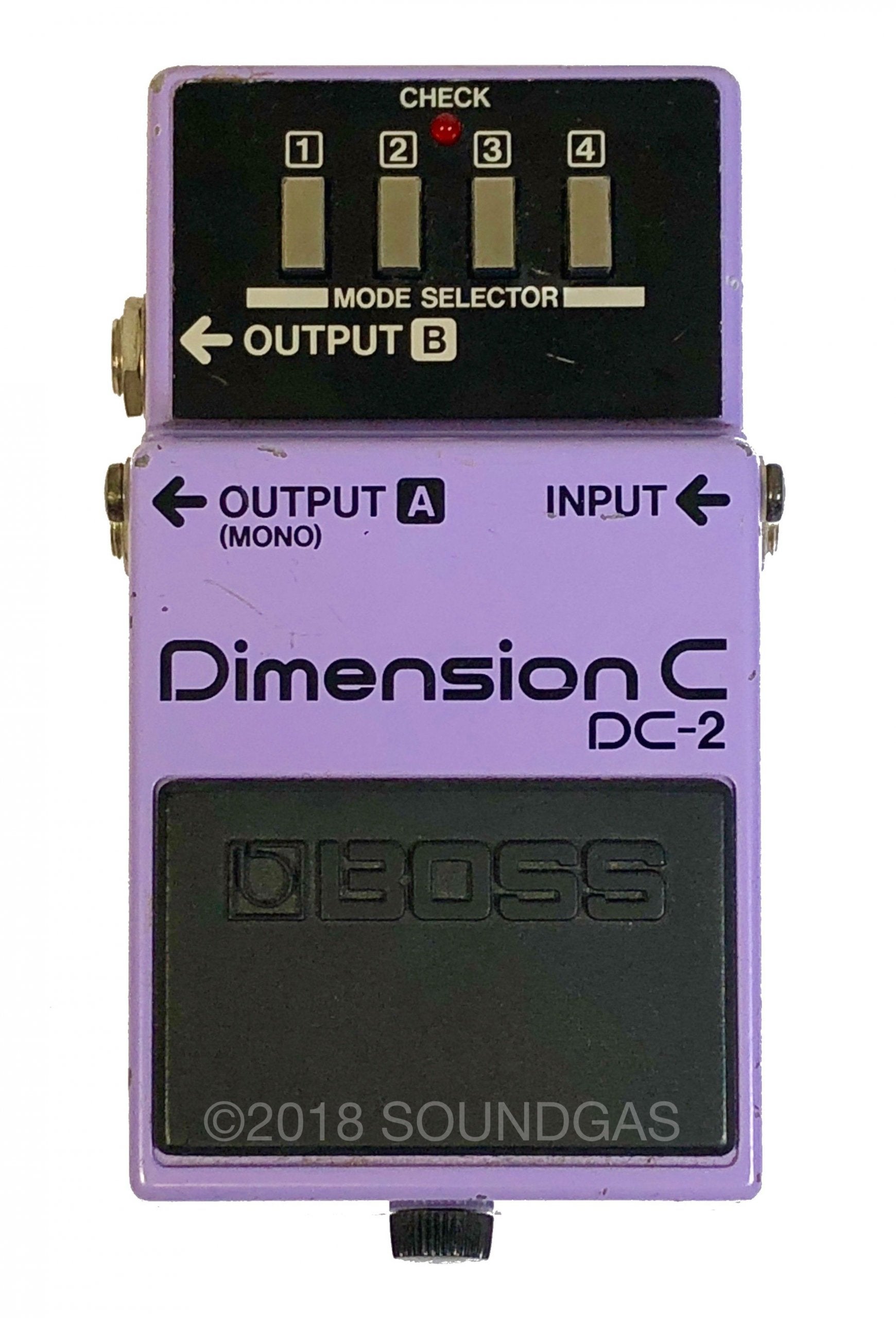 dc-2 pedal Boss Dimension C DC-2