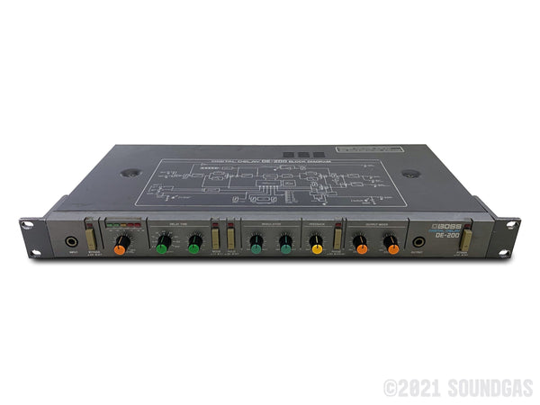 Boss-DE-200-Digital-Delay-