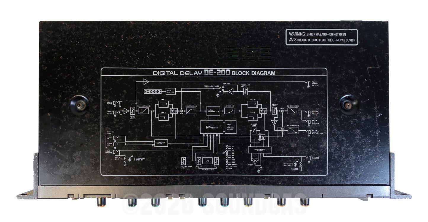 Boss DE-200 Digital Delay