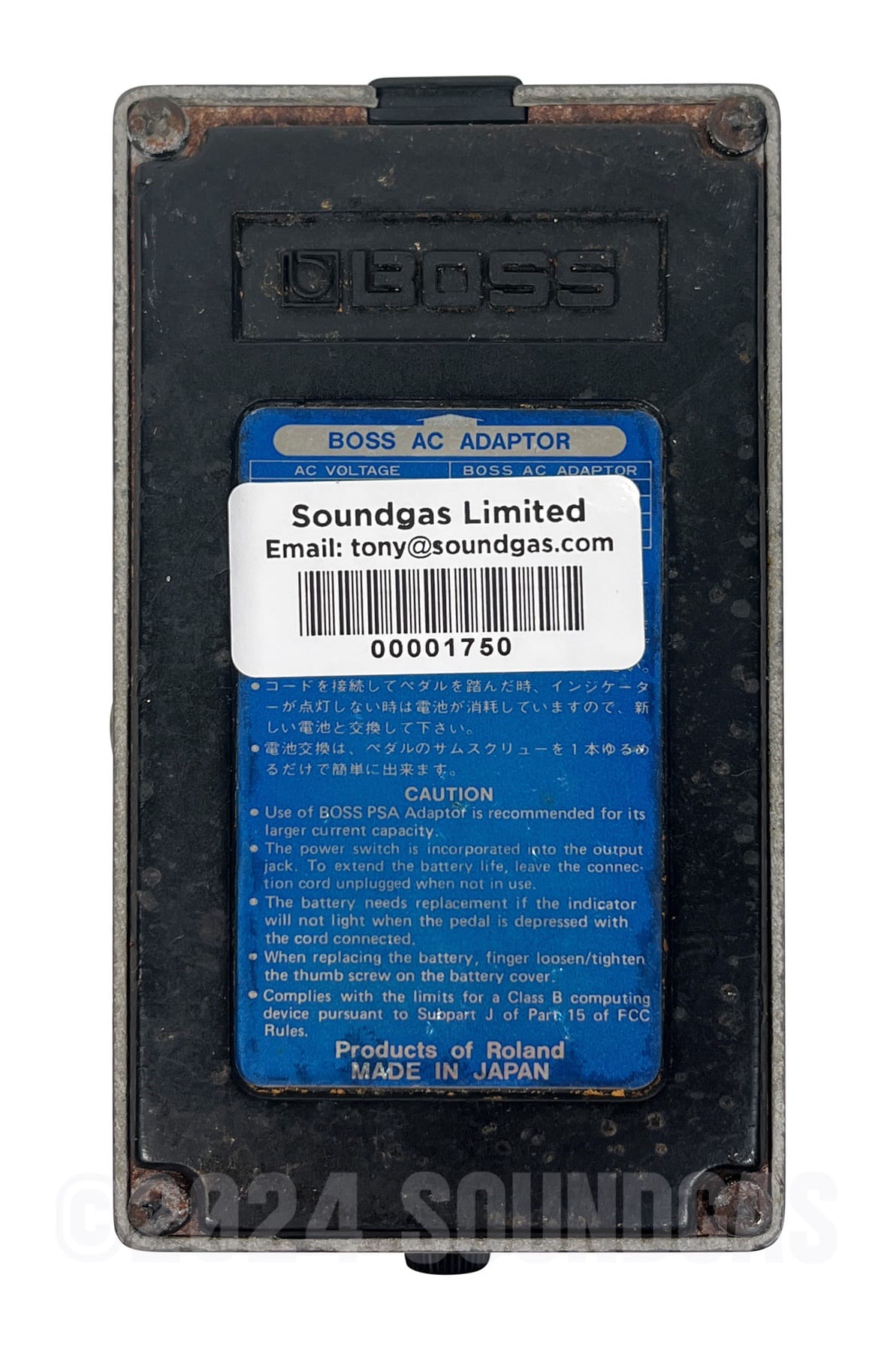 Boss DSD-2 Digital Sampler / Delay – Soundgas