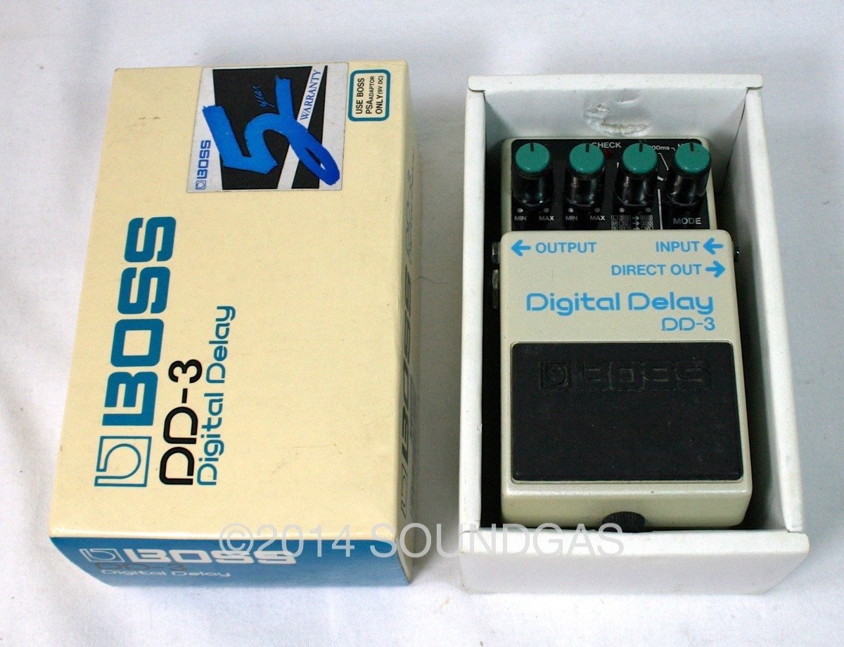 BOSS DD-3 Digital Delay - Japan (boxed)