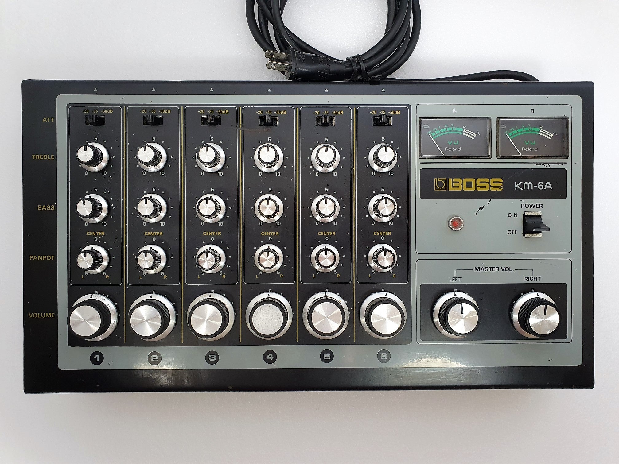 Boss KM-6A Mixer FOR SALE – Soundgas