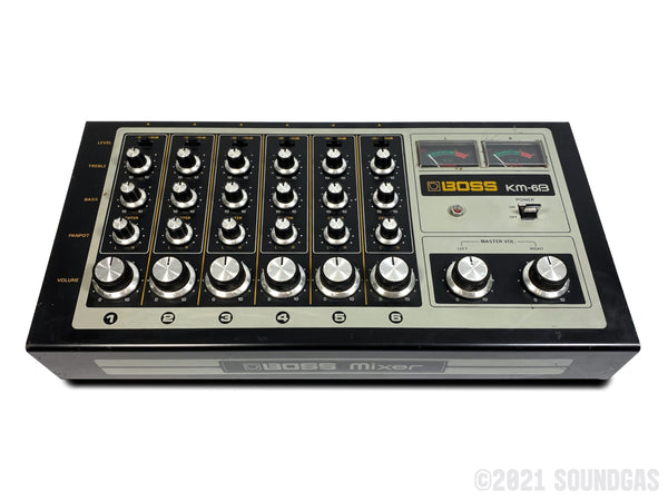 Boss KM-6B Mixer FOR SALE – Soundgas