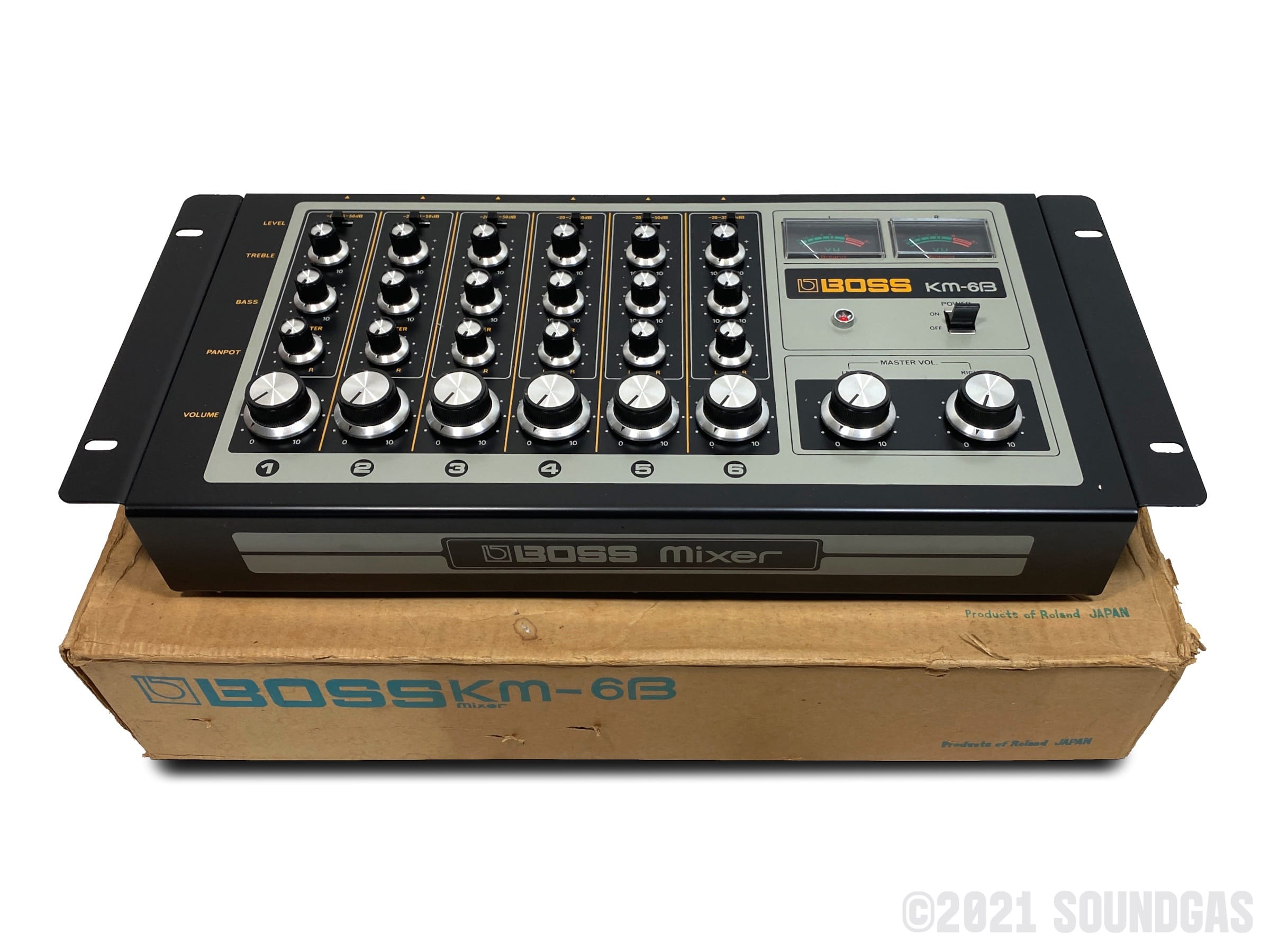 Boss KM-6B Mixer FOR SALE – Soundgas