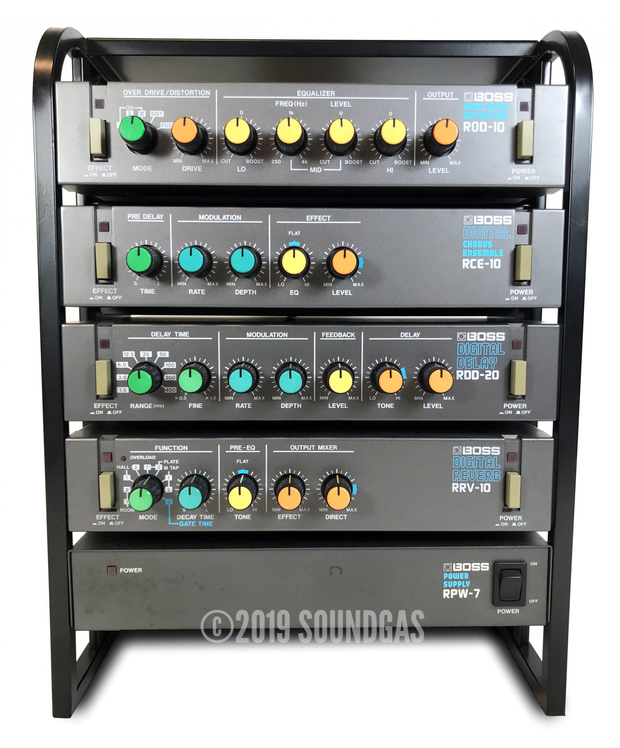 Boss Rack Fx Boss Micro Rack Effects - Overdrive/ Chorus/ Delay/ Reverb FOR SALE ...