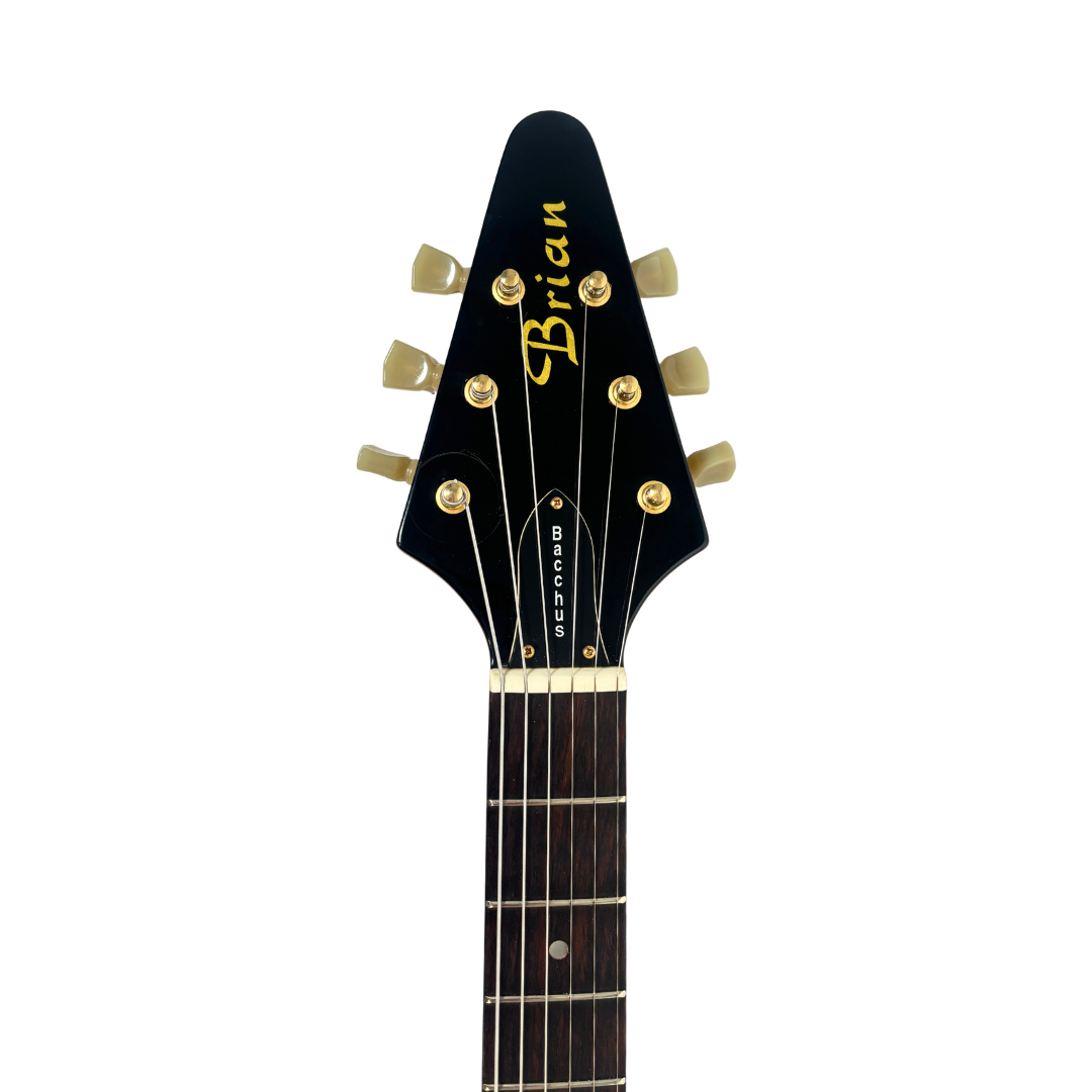 Brian by Bacchus BFV-498 Flying V Electric Guitar - BC 1594 head