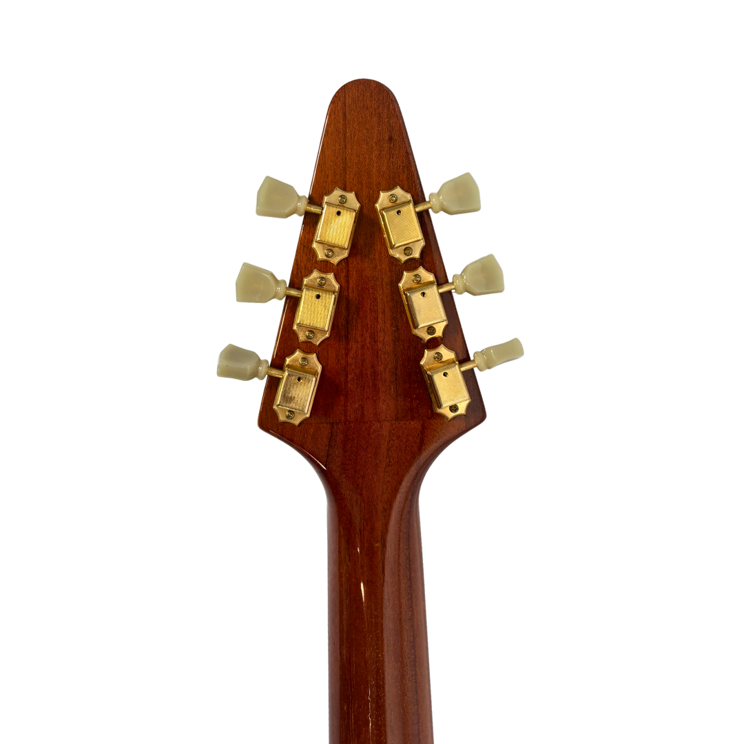 Brian by Bacchus BFV-498 Flying V Electric Guitar - BC 1594 head back