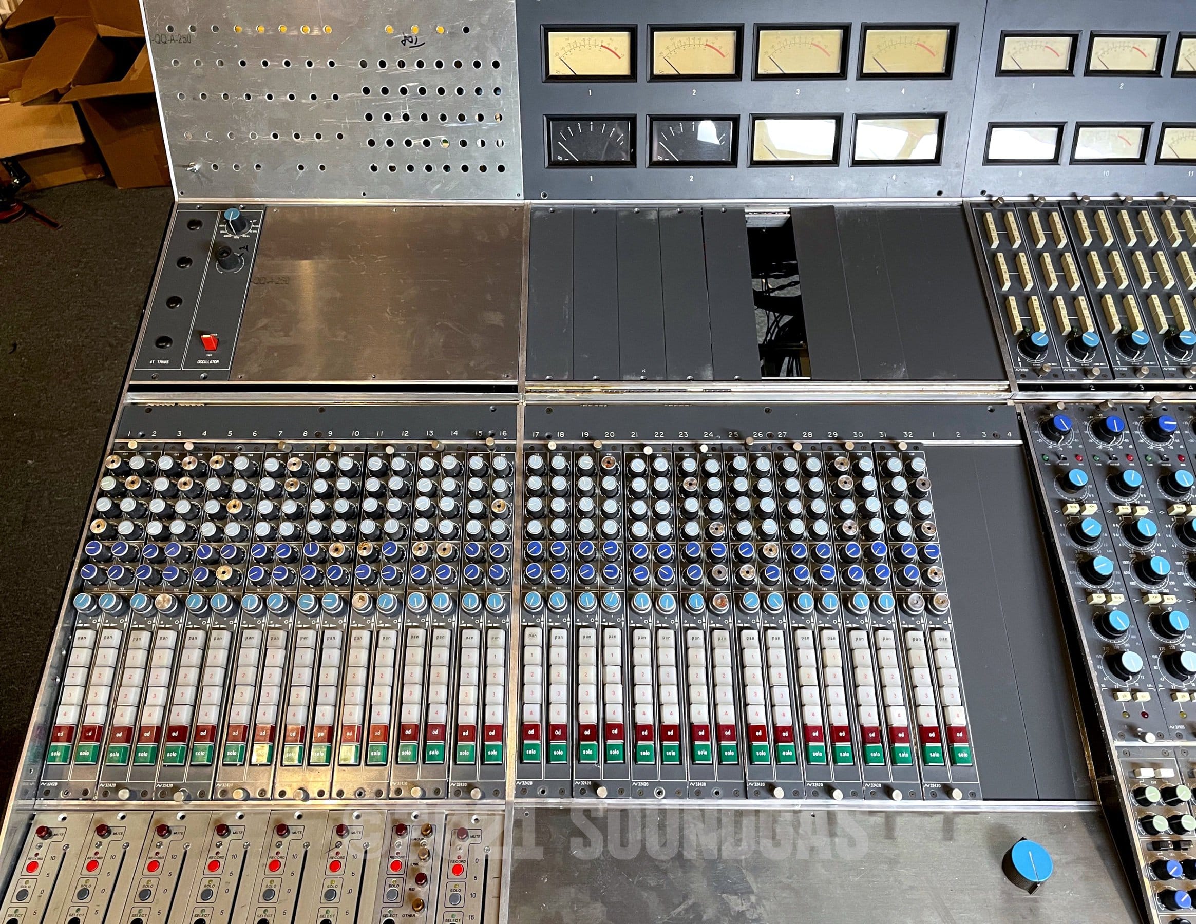CBS Sony Neve (8078) 40-Channel Console FOR SALE – Soundgas