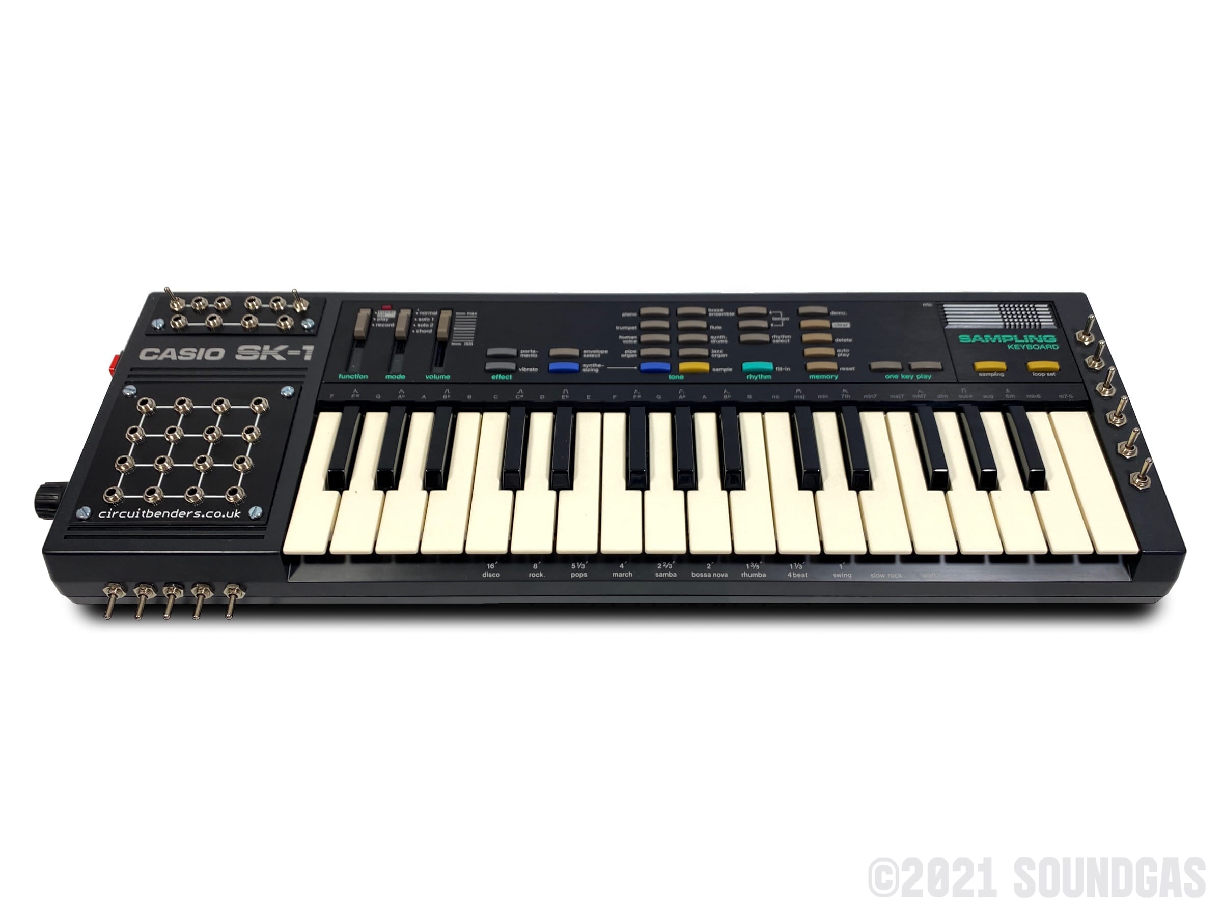 Casio SK-1 Sampling Keyboard Circuitbent – Soundgas