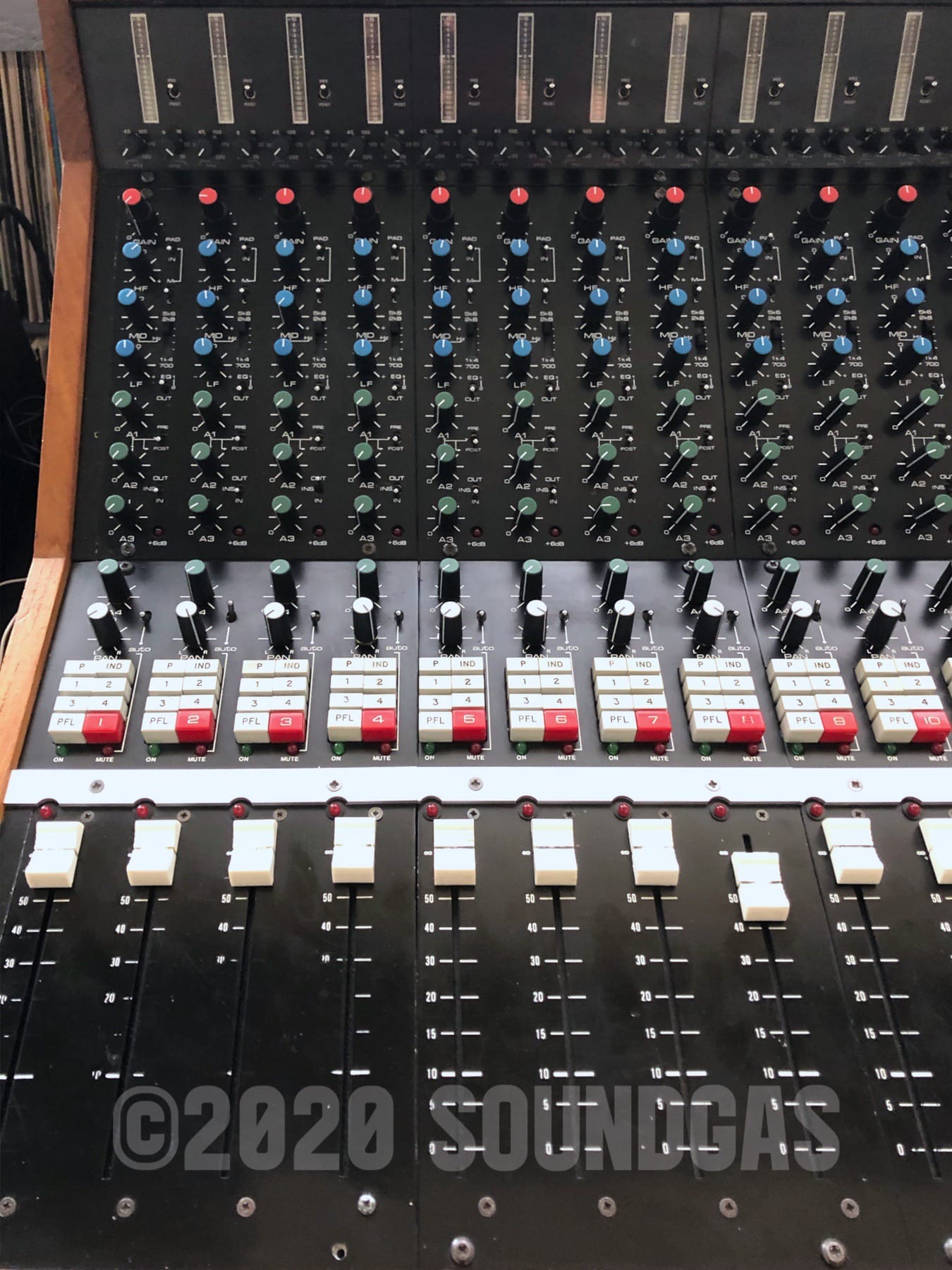 Chilton QM3 - 24-8-2 Mixing console - ex-BBC