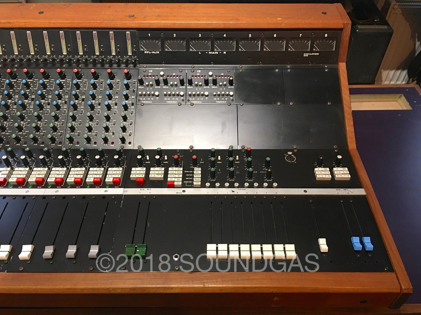 Chilton QM3 - 24-8-2 Mixing console - ex-BBC