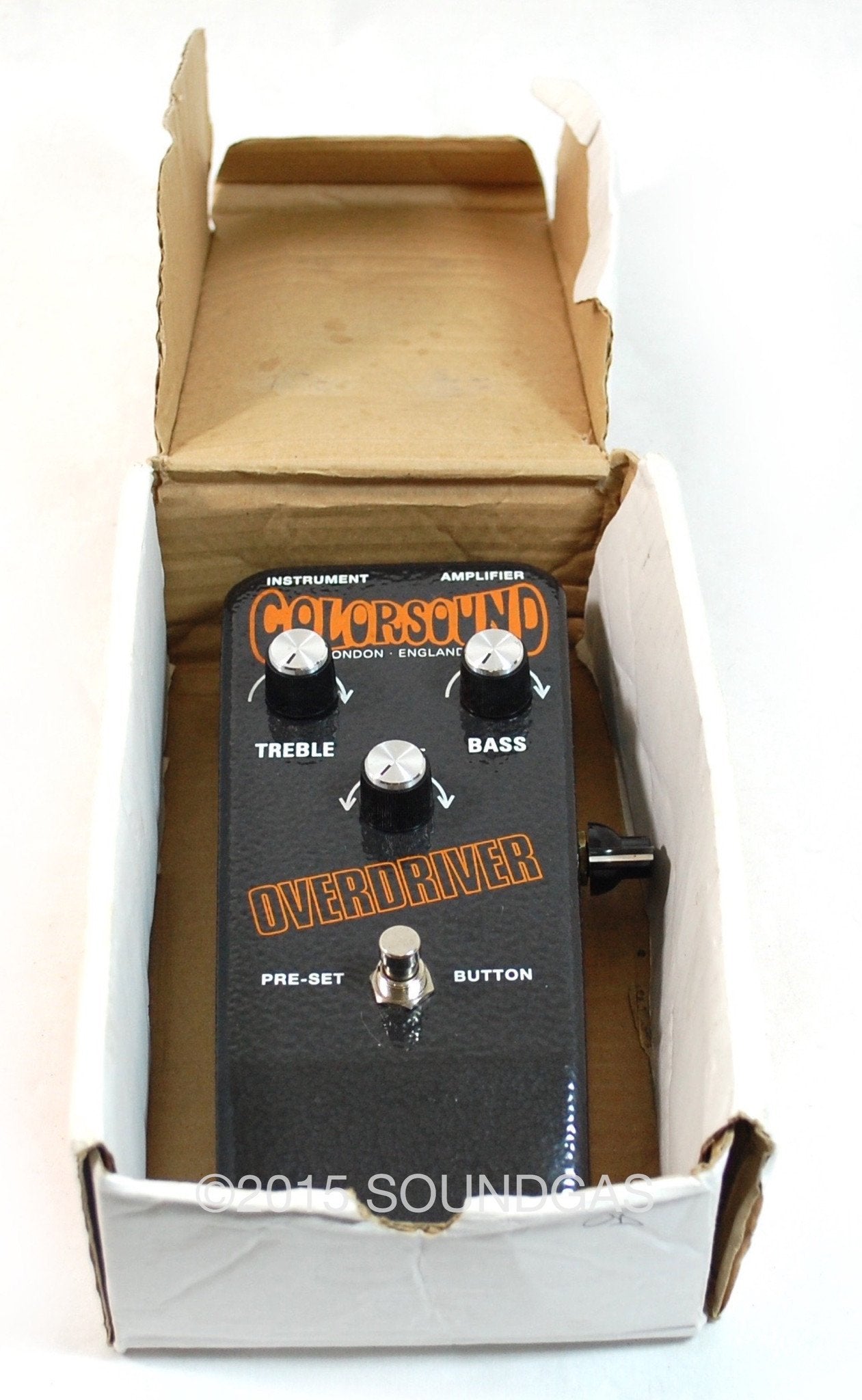 COLORSOUND OVERDRIVER - modified to vintage Powerboost spec FOR SALE