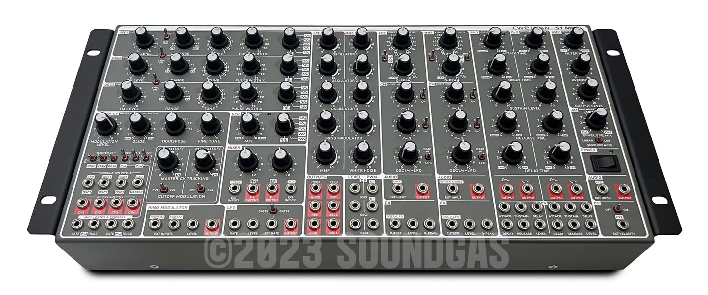 Cwejman S1 Mk2 Semi-Modular Analogue Synthesizer