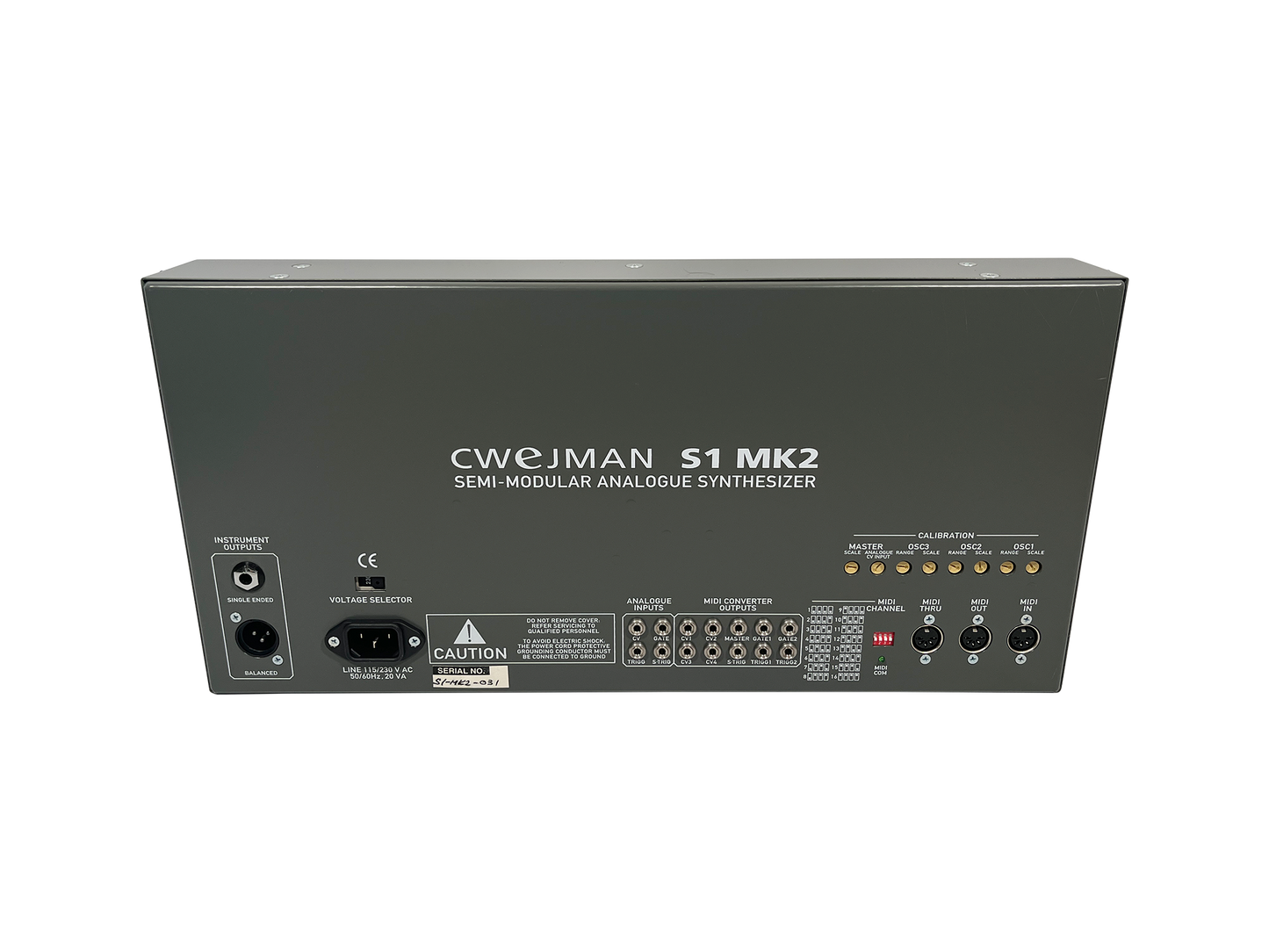 Cwejman S1 Mk2 Semi-Modular Analogue Synthesizer