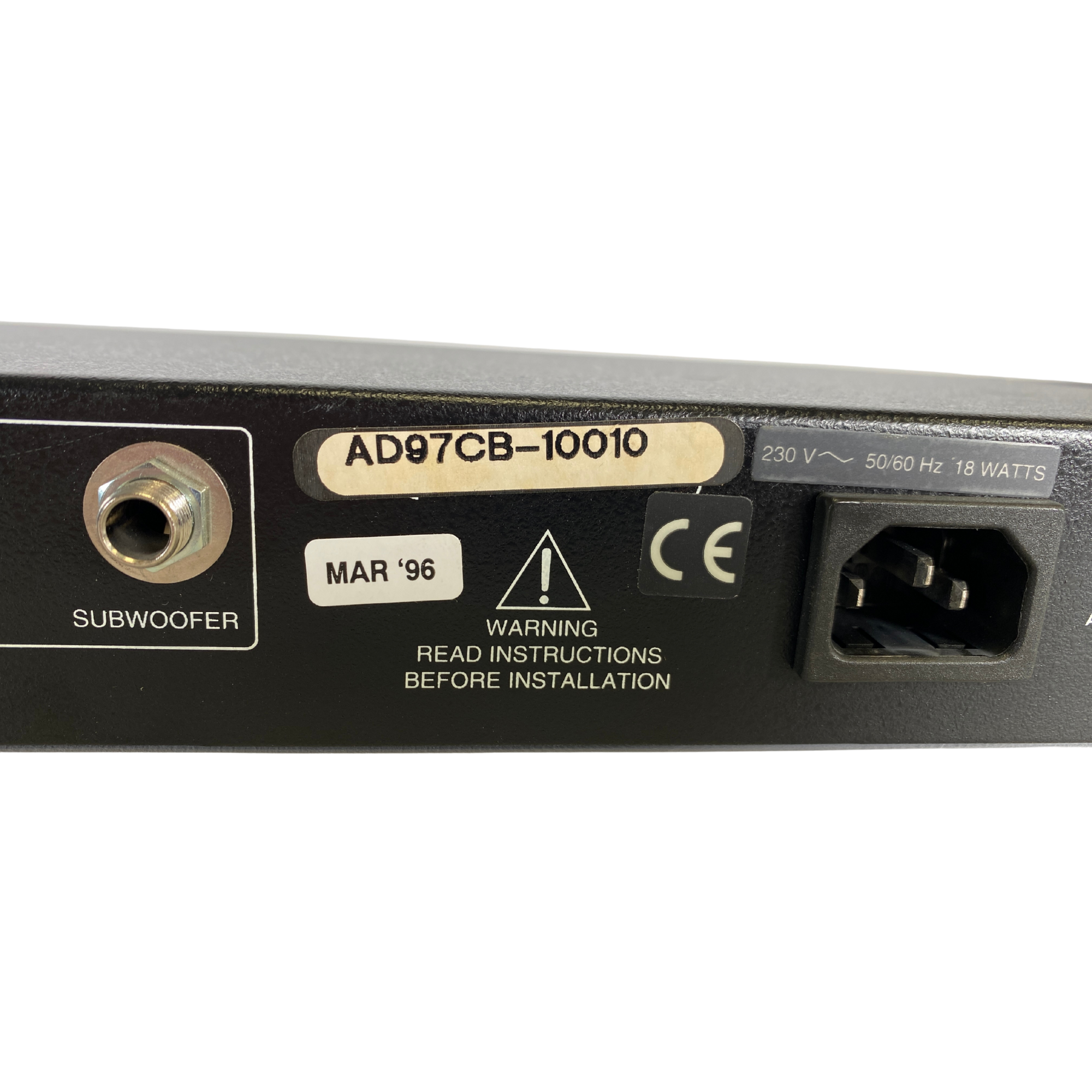 DBX 120XP  Subharmonic Synthesizer - SN AD97CB-10010