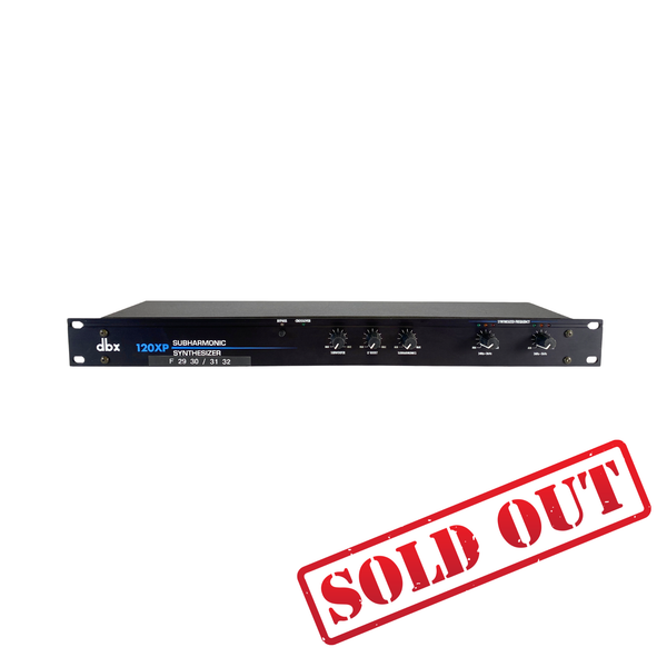 DBX 120XP Digital Audio Processor (SN AD97CB-10010) FOR SALE