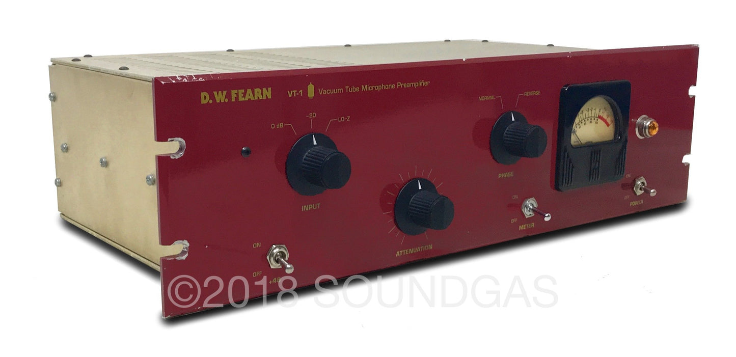 D.W. Fearn VT-1 Vacuum Tube Microphone Preamplifier