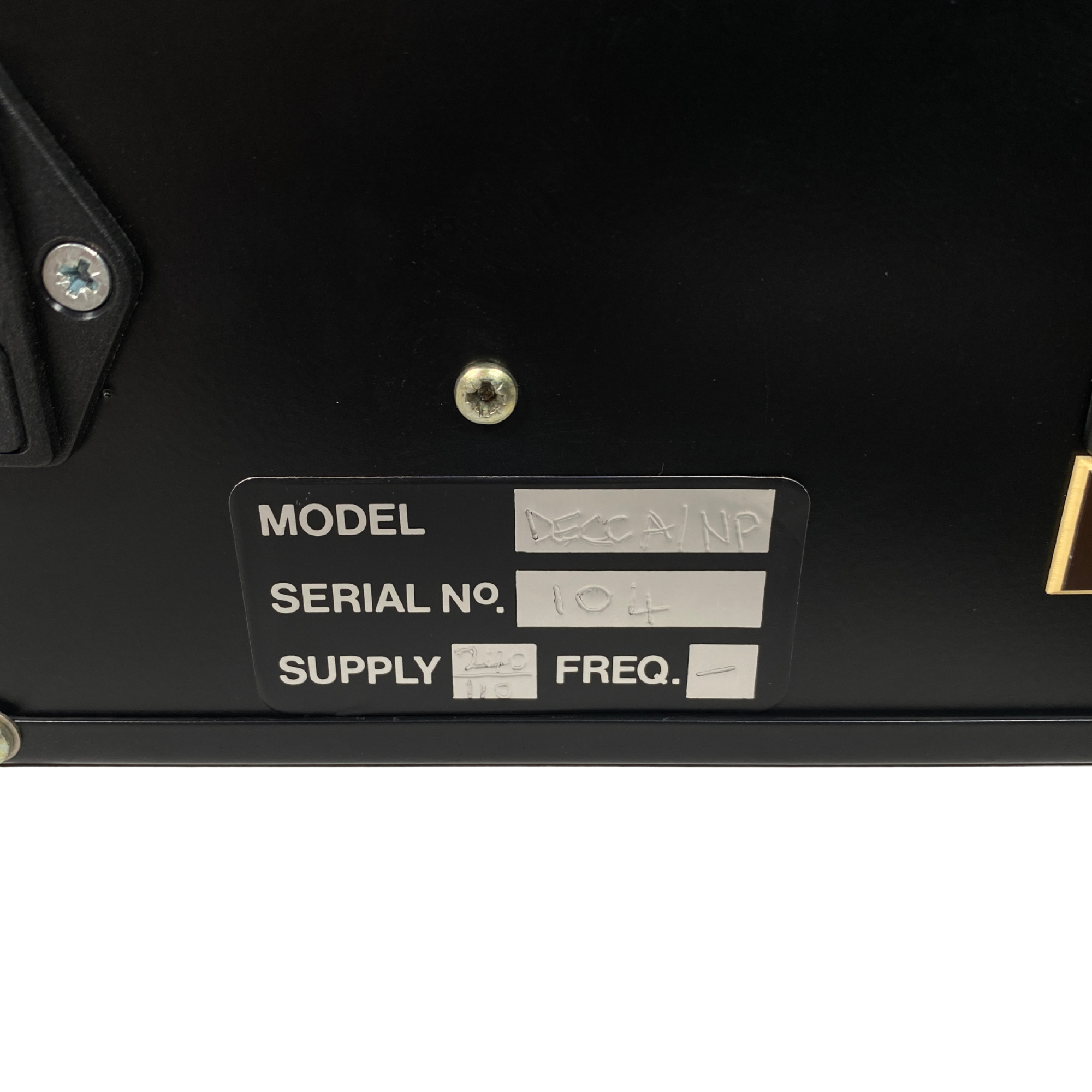 Decca Limiter/Compressor - SN 104