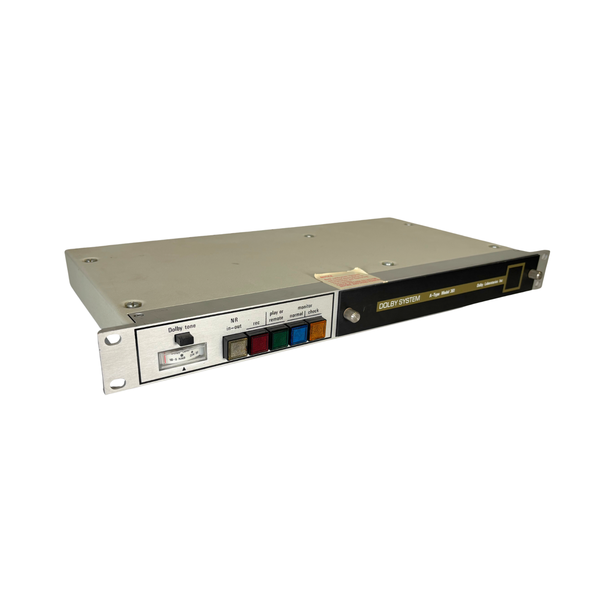 配信機器・PA機器・レコーディング機器 Dolby 361 A-Type Noise reduction system Dolby-Model-361-Noise-
