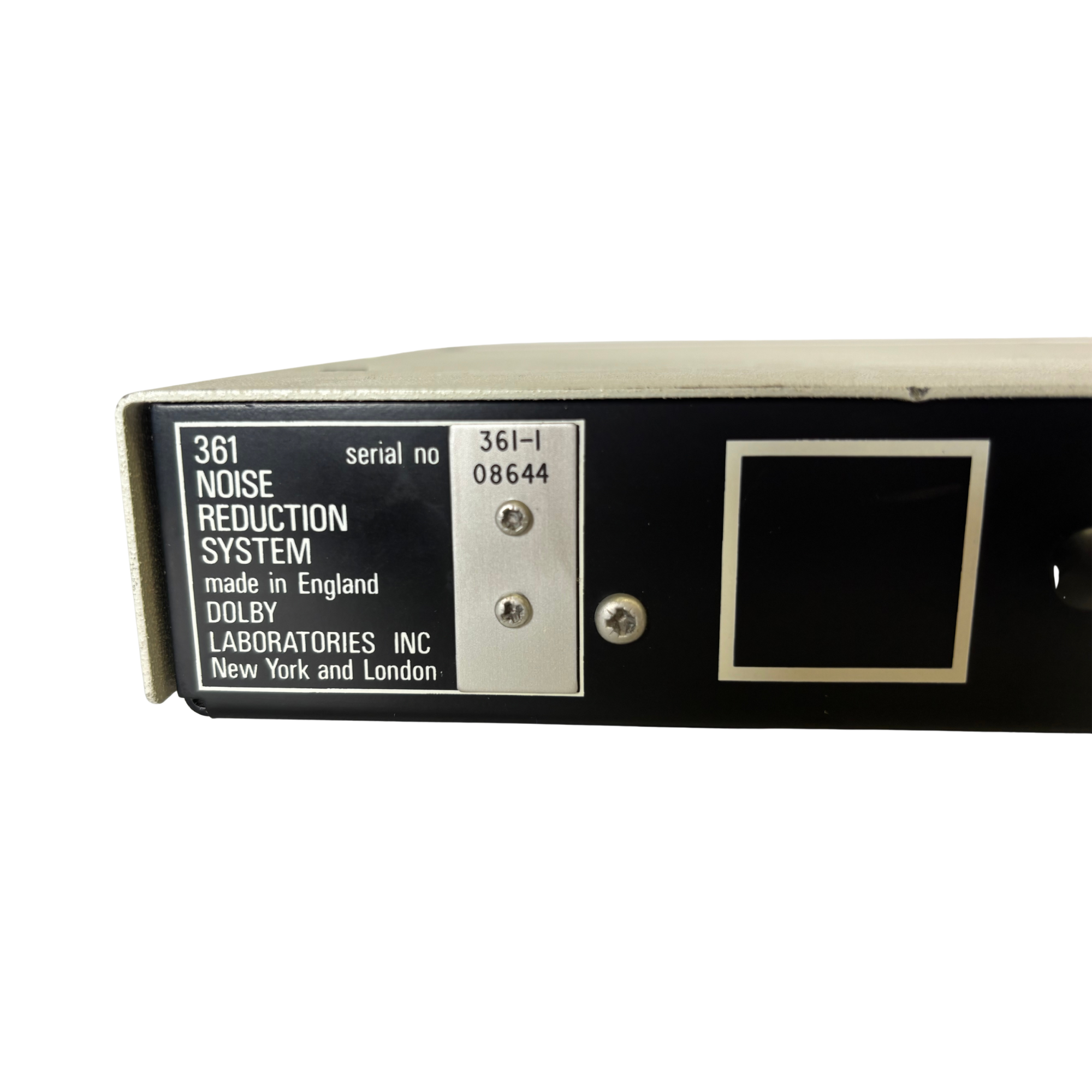 Dolby A type M361 Noise Reduction System - SN 361-1 08644