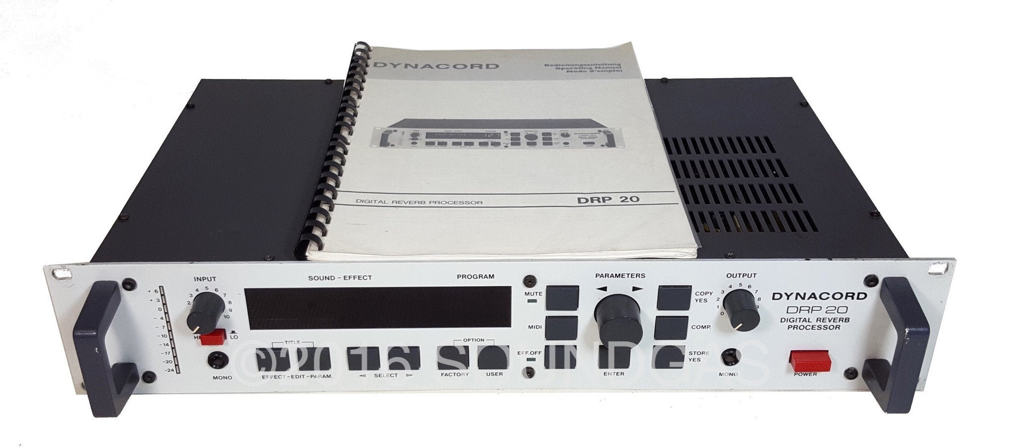 Dynacord DRP 20 Digital Reverb Processor FOR SALE – Soundgas