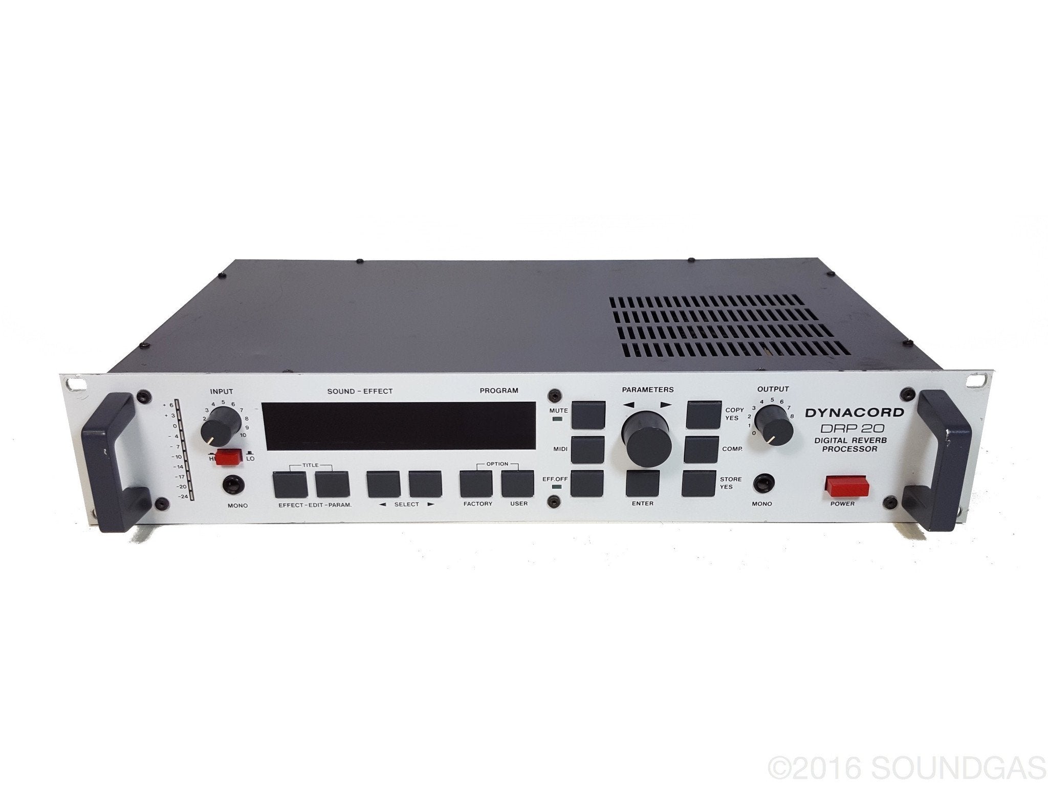 Dynacord DRP 20 Digital Reverb Processor FOR SALE – Soundgas