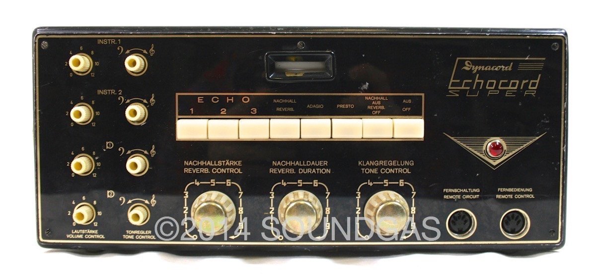 Dynacord Echocord Super 62 (Front)