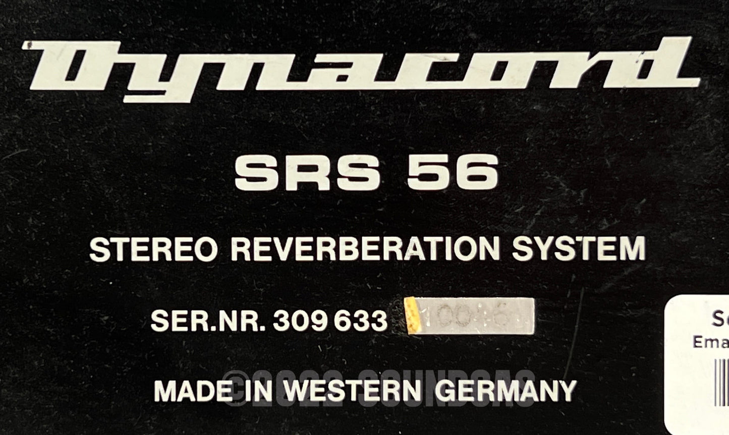 Dynacord SRS 56 Stereo Reverberation System