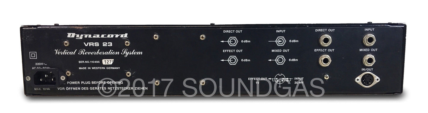 Dynacord VRS 23 Vertical Reverberation System