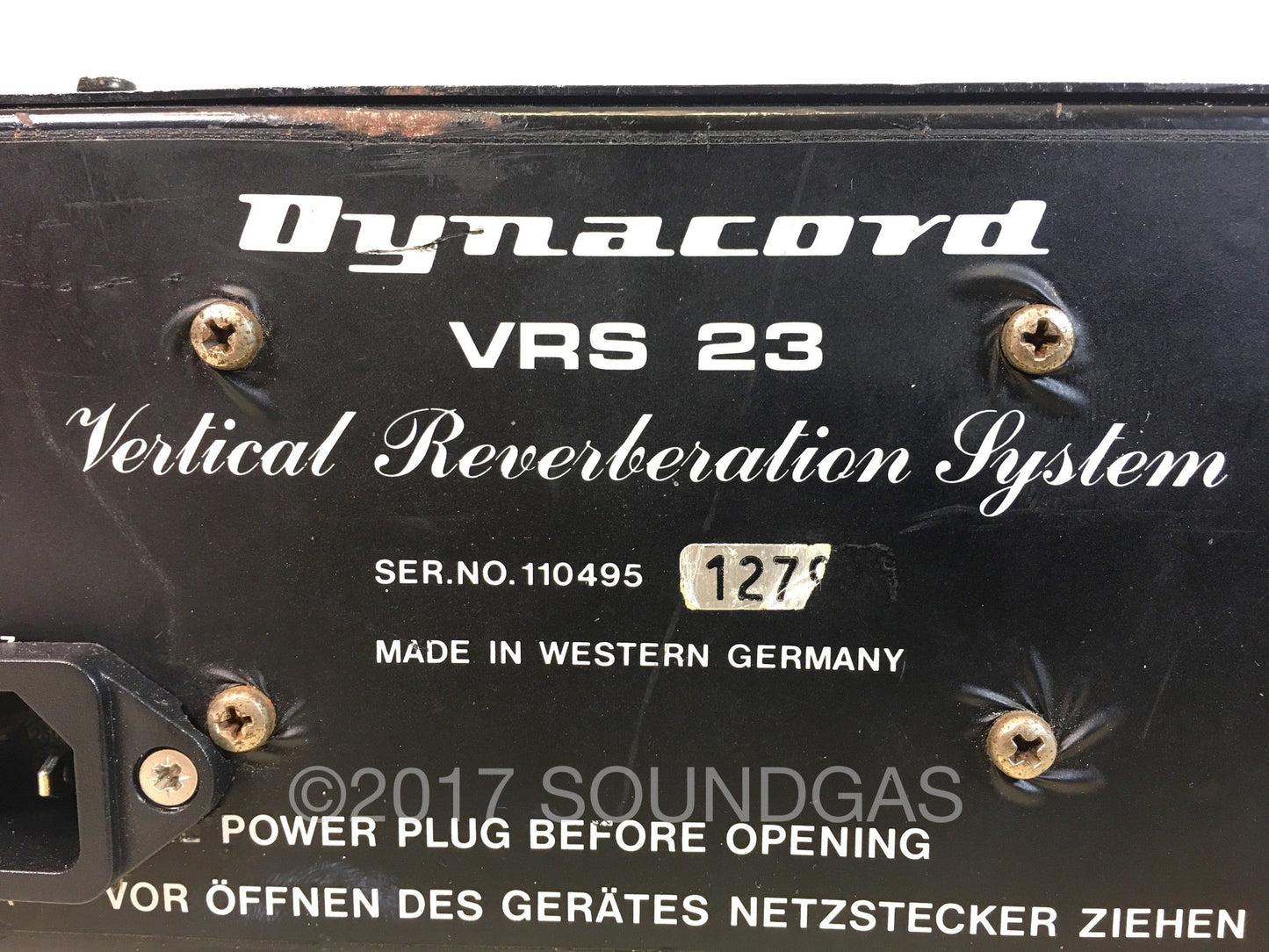 Dynacord VRS 23 Vertical Reverberation System