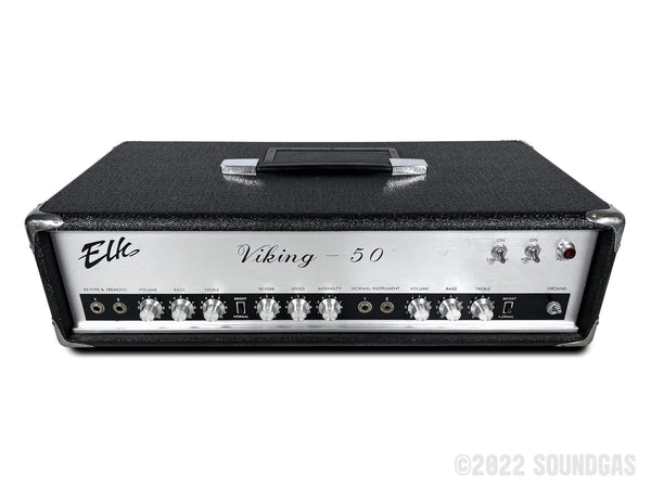 ELK Vocal Hi-Fi 50 マイクアンプ ELK-Viking-50-Amplifier-Head-