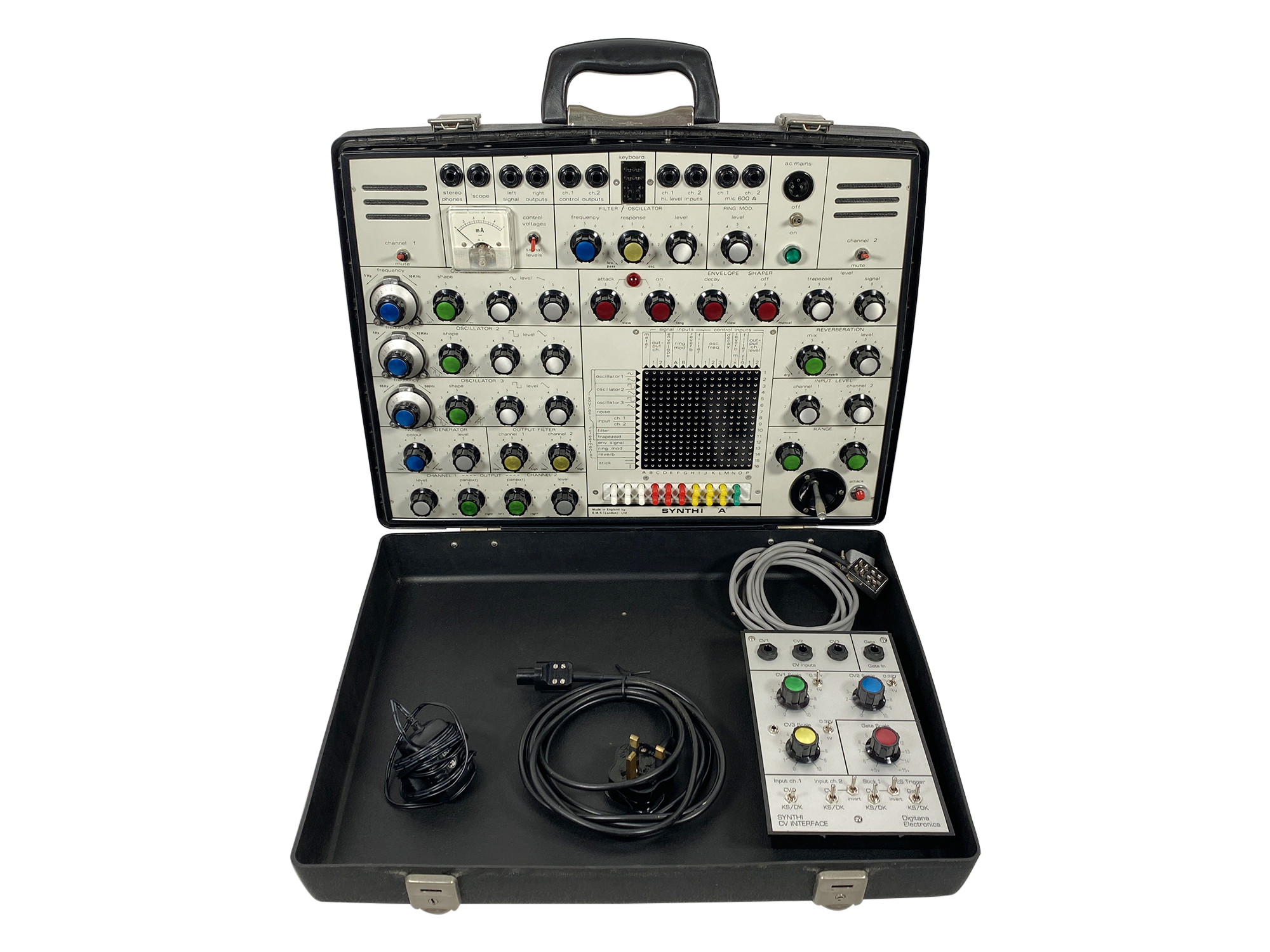 EMS Synthi A Mk1 & Digitana CV Interface