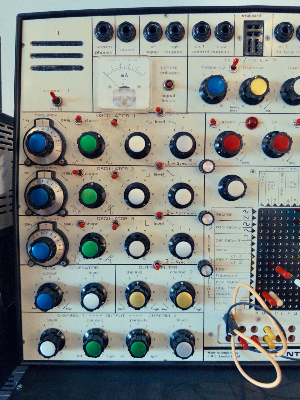 EMS Synthi A Mk1 Heavy Mods_4