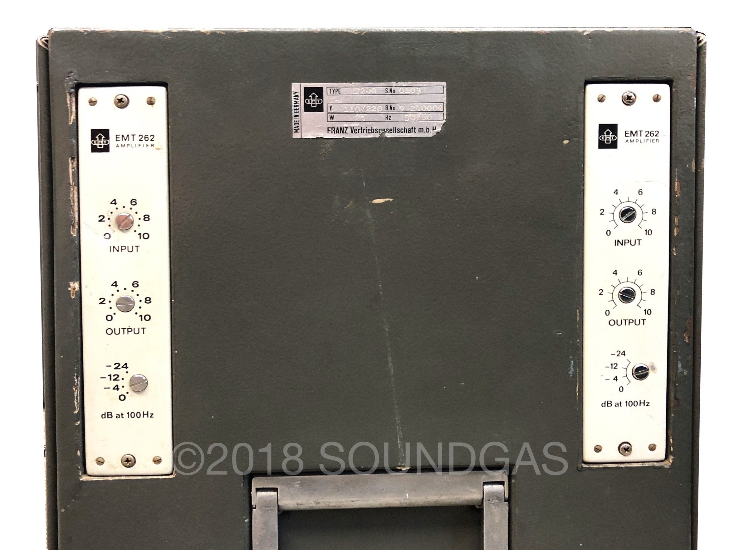 EMT 240 Gold-Foil Plate Stereo Reverb FOR SALE – Soundgas