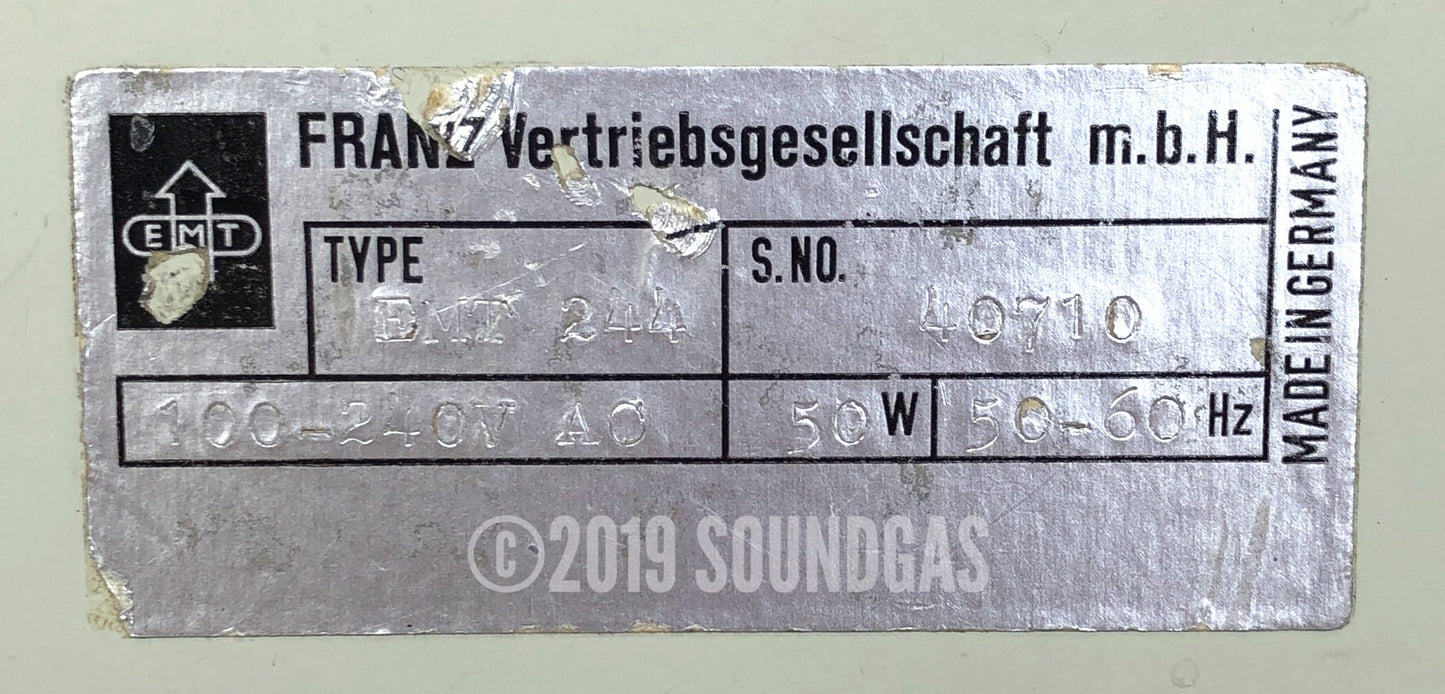 EMT 244 Digital Reverberation Unit