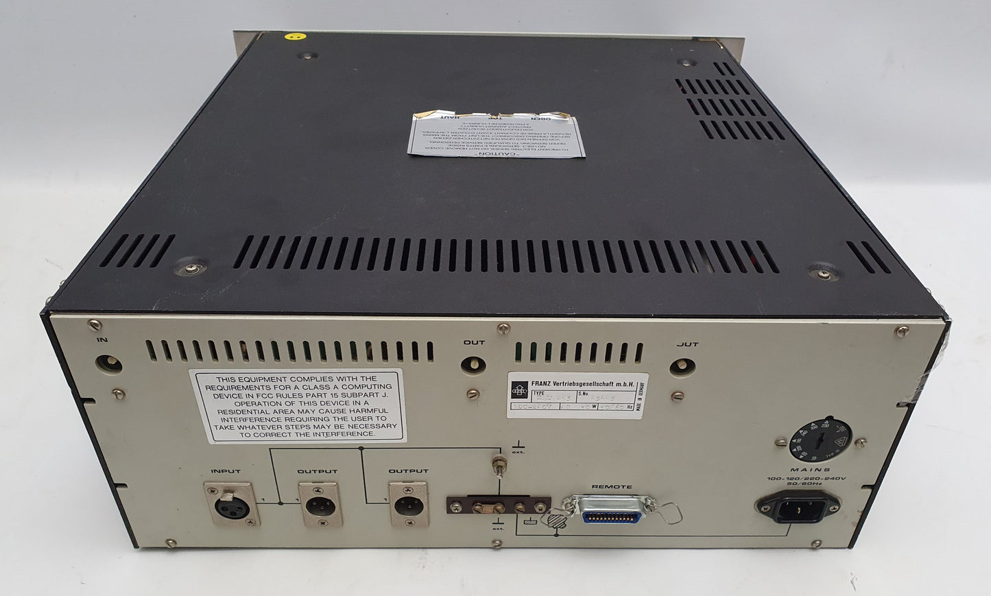 EMT 245 Digital Reverberator