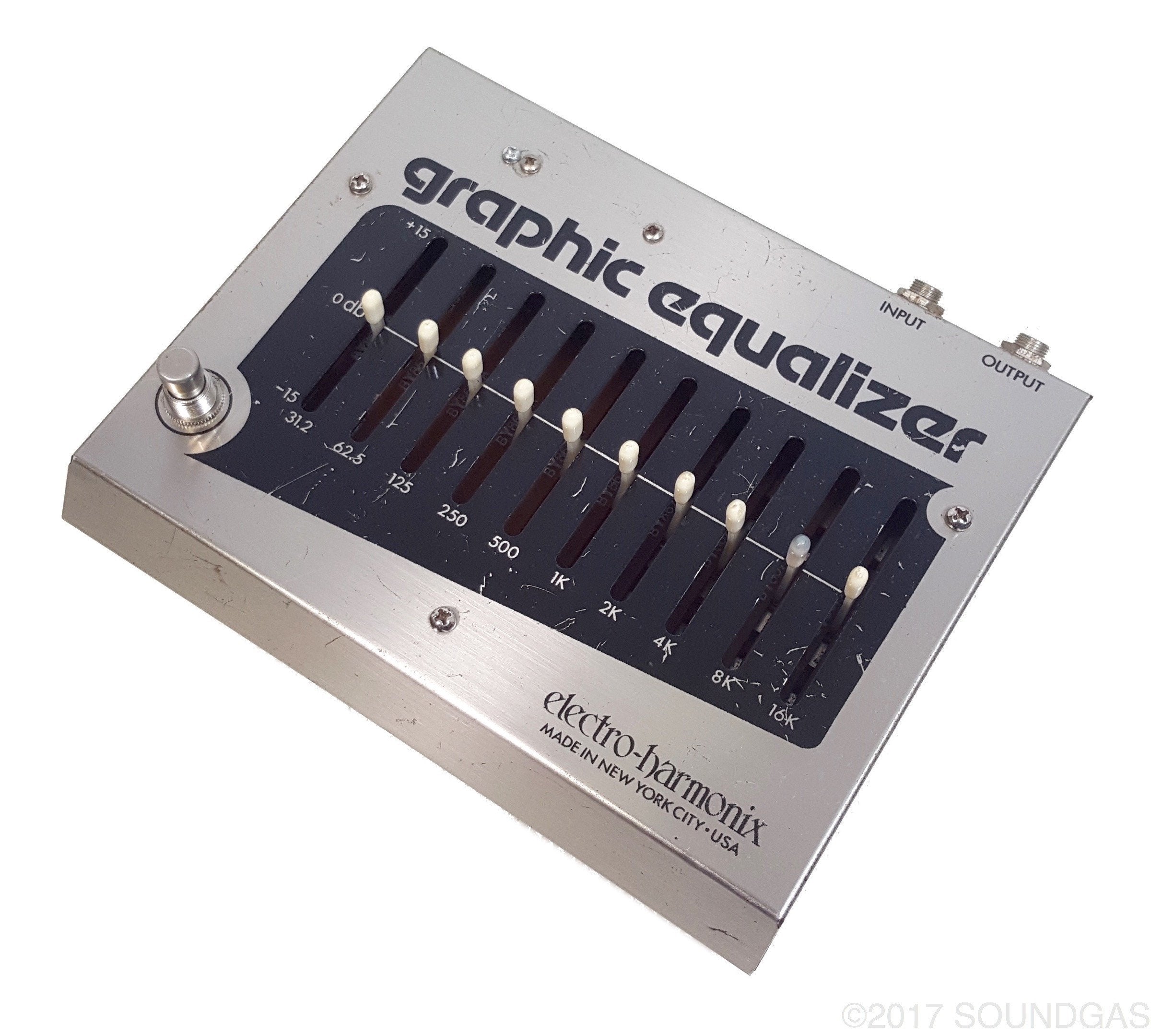 ehx eq pedal Electro-Harmonix Graphic Equalizer