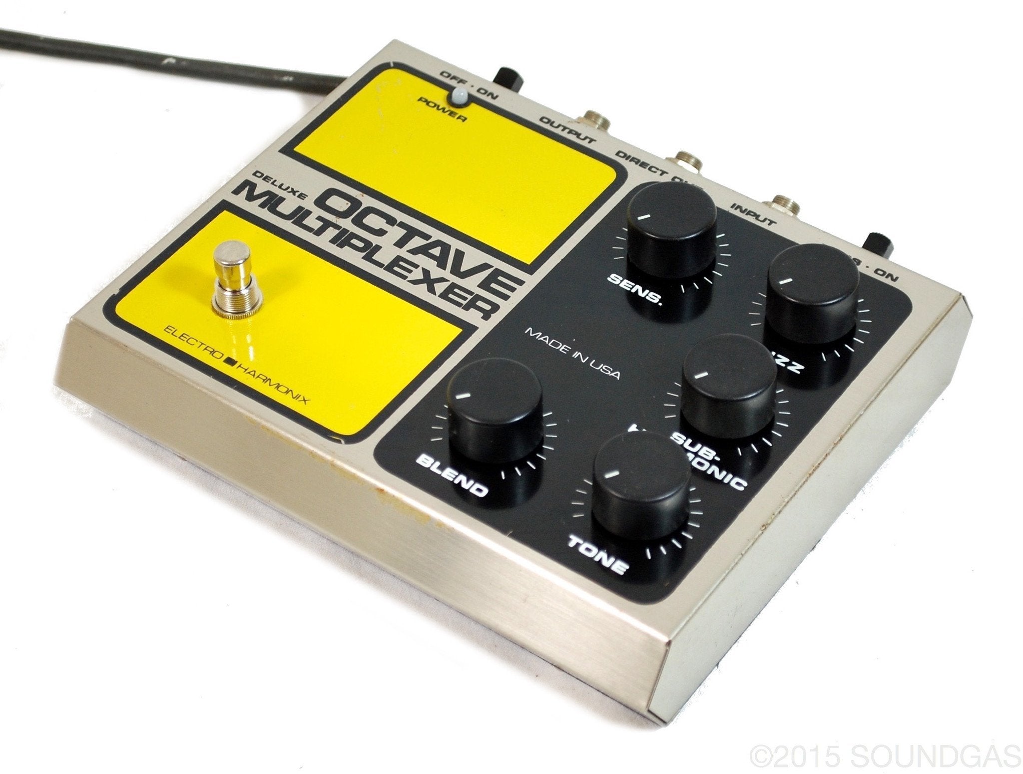 electro harmonix octave pedal ELECTRO-HARMONIX DELUXE OCTAVE MULTIPLEXER
