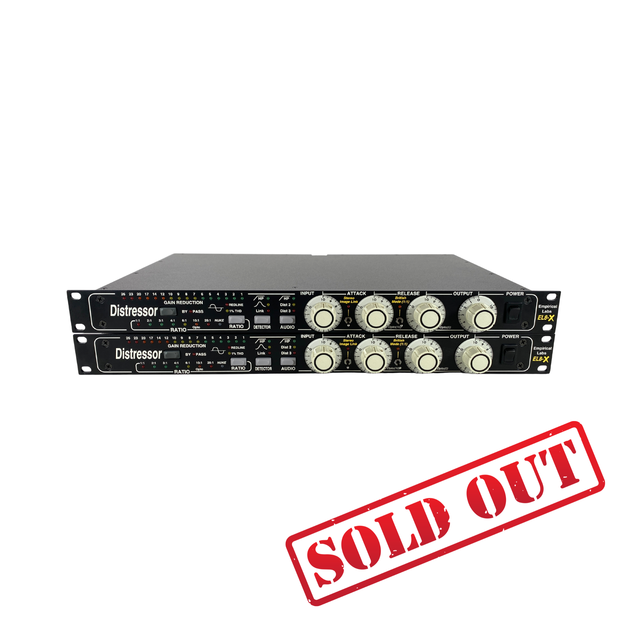 Empirical Labs EL8-X Distressors Pair - SN 8964/8965
