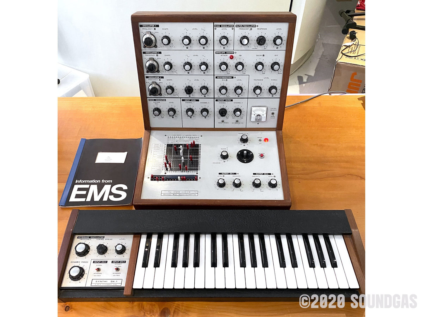 EMS VCS-3 II & DK-1 Keyboard