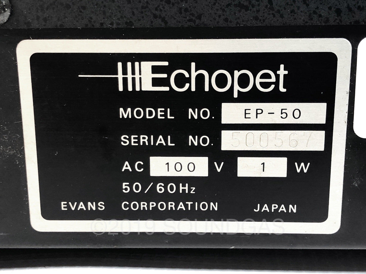 Evans Echopet EP-50