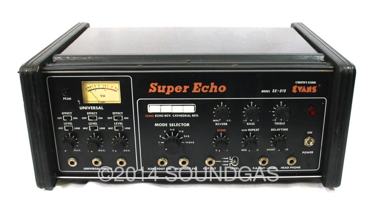 EVANS SE-810 SUPER ECHO (Front Top)