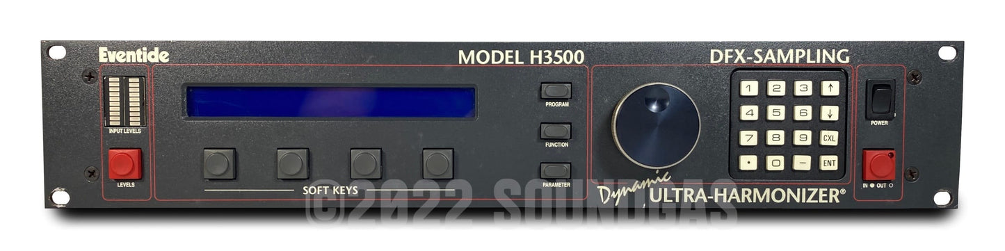 Eventide Ultra Harmonizer H3500 DFX-Sampling